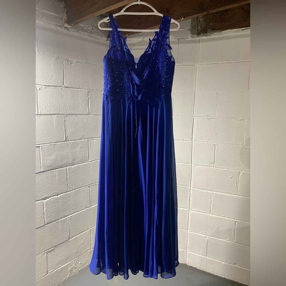 Sublime Royal Blue dress size L/XL